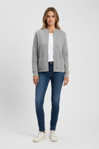 ルガーネ - レディースジッパー付きソフトシェルジャケット